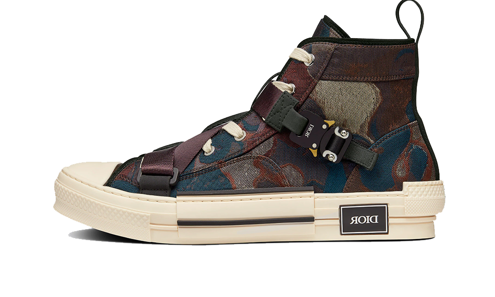 Dior and Peter Doig B23 High-Top Brown Camouflage