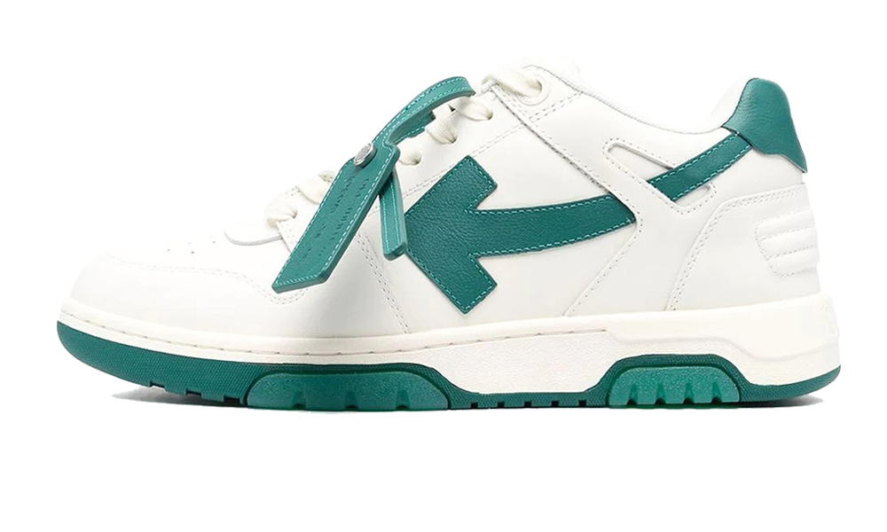 Off-White "Out Of Office" White Green