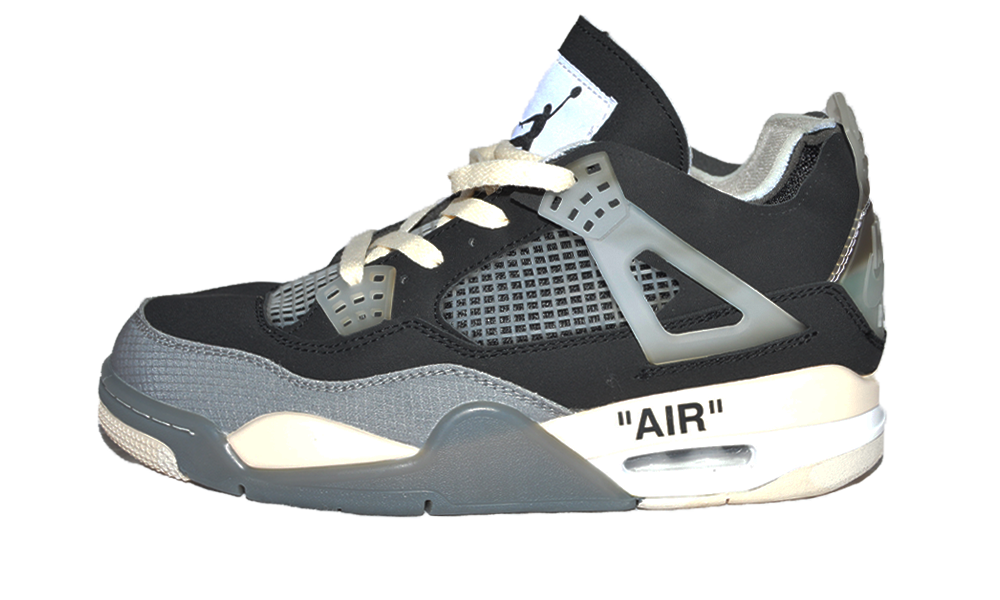Air Jordan 4 Retro Off-White Black
