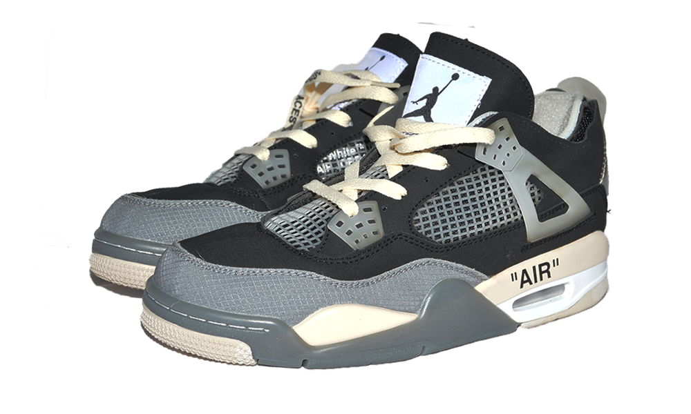 Air Jordan 4 Retro Off-White Black
